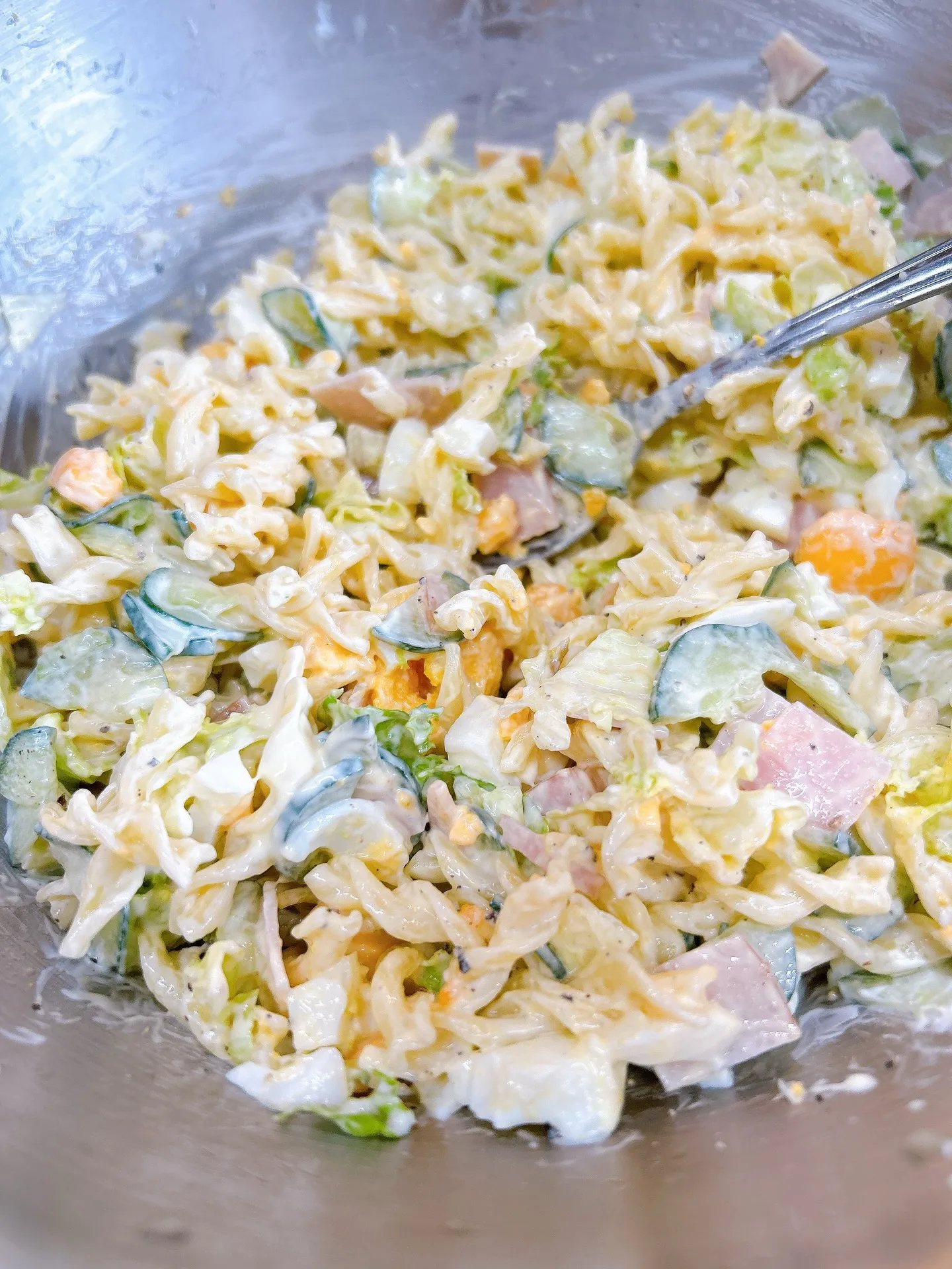 マカロニサラダ&野菜のごま和え